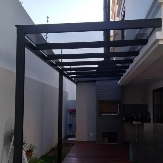 Coberturas de Vidro em Valinhos SP — Cobertura em passagem coberta entre ambientes