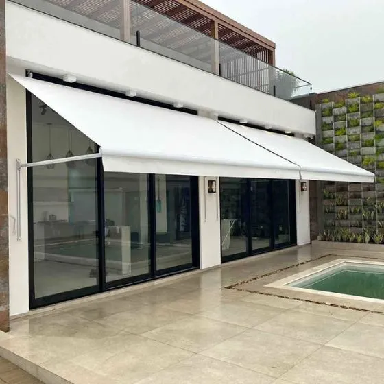 Toldo Cortina com Braços Laterais - Toldos em Valinhos